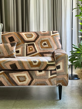 Load image into Gallery viewer, Striking Retro Four Seater Couch