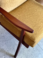 Load image into Gallery viewer, MCM Mahogany Framed Armchair