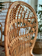 Load image into Gallery viewer, Iconic Cane Peacock Chair