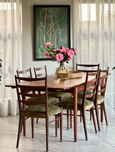 Load image into Gallery viewer, Dutch Teak Dining Set & Six Chairs Model St09