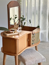 Load image into Gallery viewer, Reimagined Petite Retro Dresser with Stool