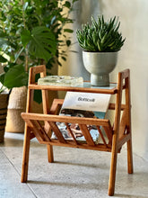 Load image into Gallery viewer, Retro Magazine Rack | Side Table