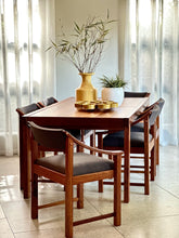Load image into Gallery viewer, Mid-Century Kiaat Dining Set