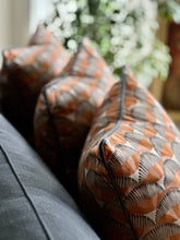 Load image into Gallery viewer, Vintage Beechwood Sleeper Couch