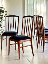 Load image into Gallery viewer, Elegant Spindle-Back Dining Chairs | Set of Six