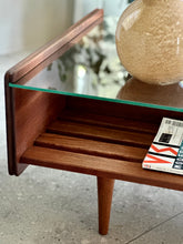 Load image into Gallery viewer, DS Vorster, Two-Tiered | Glass-Top Coffee Table
