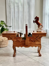Load image into Gallery viewer, Vintage Sewing Caddy | Hobby Room Caddy