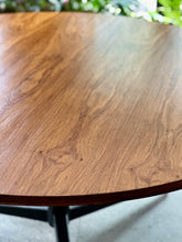 Load image into Gallery viewer, Classic DS Vorster Round Dining Table with Solid Steel Base & Brass Capped Feet