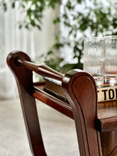 Load image into Gallery viewer, Vintage Two-Tier Drinks Trolley