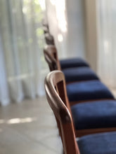Load image into Gallery viewer, Elegant Spindle-Back Dining Chairs | Set of Six