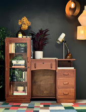 Load image into Gallery viewer, Art Deco Style Workspace Cabinet