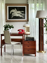 Load image into Gallery viewer, Retro Desk | Two-Tiered (with storage)