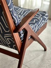 Load image into Gallery viewer, Mid-Century High-Back Armchair