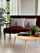 Load image into Gallery viewer, Vintage, Oak Framed Couch