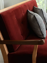 Load image into Gallery viewer, Vintage, Oak Framed Couch