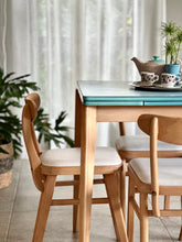 Load image into Gallery viewer, Retro Kitchen Table with a Set of Four Chairs