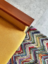 Load image into Gallery viewer, "Sunshine Mustard" Four Seater Vintage Couch