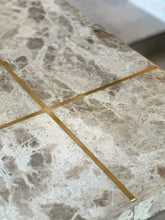 Load image into Gallery viewer, Travertine Square Dining Table