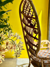 Load image into Gallery viewer, Iconic Cane Peacock Chair