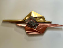Load image into Gallery viewer, Giovanni Schoeman (1940-1981) “URSPRUNG" - “WANDOBJEKT” Sculpture in Bronze & Brass