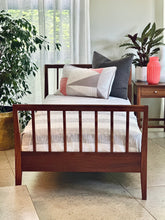 Load image into Gallery viewer, Mid-Century Single Bed / Daybed in Solid Sapele Mahogany — c.1960s