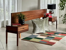 Load image into Gallery viewer, Headboard with Attached Pedestals - Queen Bed Size