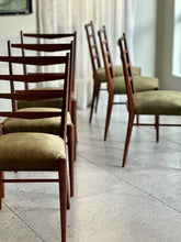 Load image into Gallery viewer, Dutch Teak Dining Set & Six Chairs Model St09