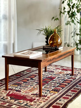 Load image into Gallery viewer, Solid Imbuia Coffee Table with Glass Inlay