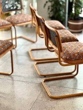 Load image into Gallery viewer, Set of Eight Mid-Century Cesca Chairs - Powder Coated and Upholstered