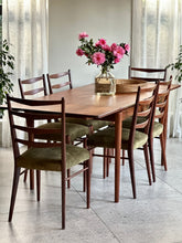 Load image into Gallery viewer, Dutch Teak Dining Set & Six Chairs Model St09