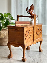 Load image into Gallery viewer, Vintage Sewing Caddy | Hobby Room Caddy