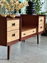 Load image into Gallery viewer, Retro Two-Toned Dresser