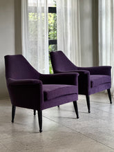 Load image into Gallery viewer, Pair of "Kite" Armchairs