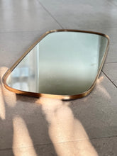 Load image into Gallery viewer, Solid Brass Framed Vintage Mirror
