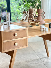 Load image into Gallery viewer, Retro Oak Dressing Table