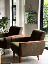 Load image into Gallery viewer, Pair Of Mid-Century "Airflex" Armchairs