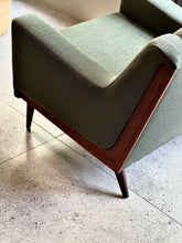 Load image into Gallery viewer, Pair of Buttoned Lounge Chairs