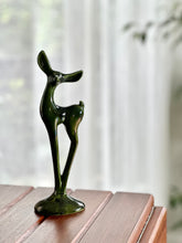 Load image into Gallery viewer, Green Lucia Ware Deer Figurine