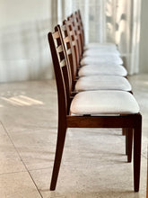 Load image into Gallery viewer, Set of 6 Mid-Century Imbuia Dining Chairs