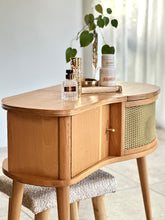 Load image into Gallery viewer, Reimagined Petite Retro Dresser with Stool