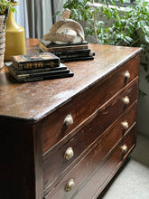 Load image into Gallery viewer, Vintage Architect Drawers