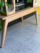 Load image into Gallery viewer, Solid Oak Display/Drinks Cabinet