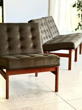Load image into Gallery viewer, Danish "Moduline" Lounge Chairs by Ole Gjerløv-Knudsen for France & Søn, 1962 - SET OF THREE