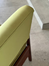 Load image into Gallery viewer, Mid-Century Sleeper Couch in Lime Green Velvet