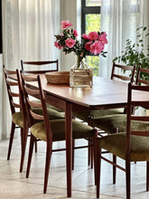 Load image into Gallery viewer, Dutch Teak Dining Set & Six Chairs Model St09