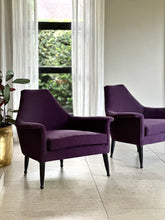 Load image into Gallery viewer, Pair of "Kite" Armchairs