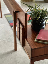 Load image into Gallery viewer, Headboard with Attached Pedestals - Queen Bed Size