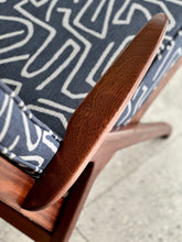 Load image into Gallery viewer, Mid-Century High-Back Armchair