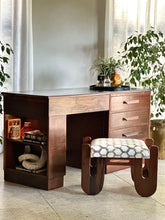 Load image into Gallery viewer, Vintage Dual-Purpose Desk / Dresser with Stool — by Stebarn Product (Reg. Trade Mark)