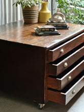 Load image into Gallery viewer, Vintage Architect Drawers